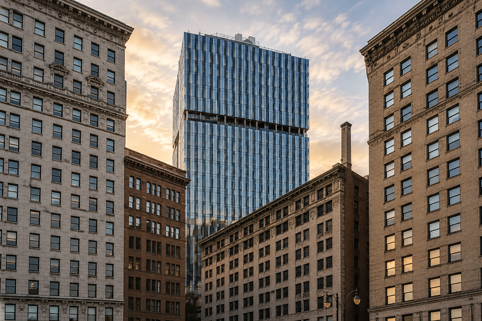 Cleveland adaptive reuse loft apartments